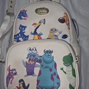 Character White Kids Backpack Purse